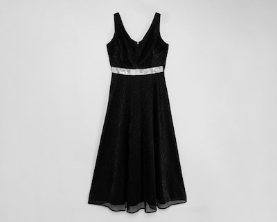 Foto 1 | Vestido de Fiesta Antonina Sin Manga con Pedrería Negro para Mujer