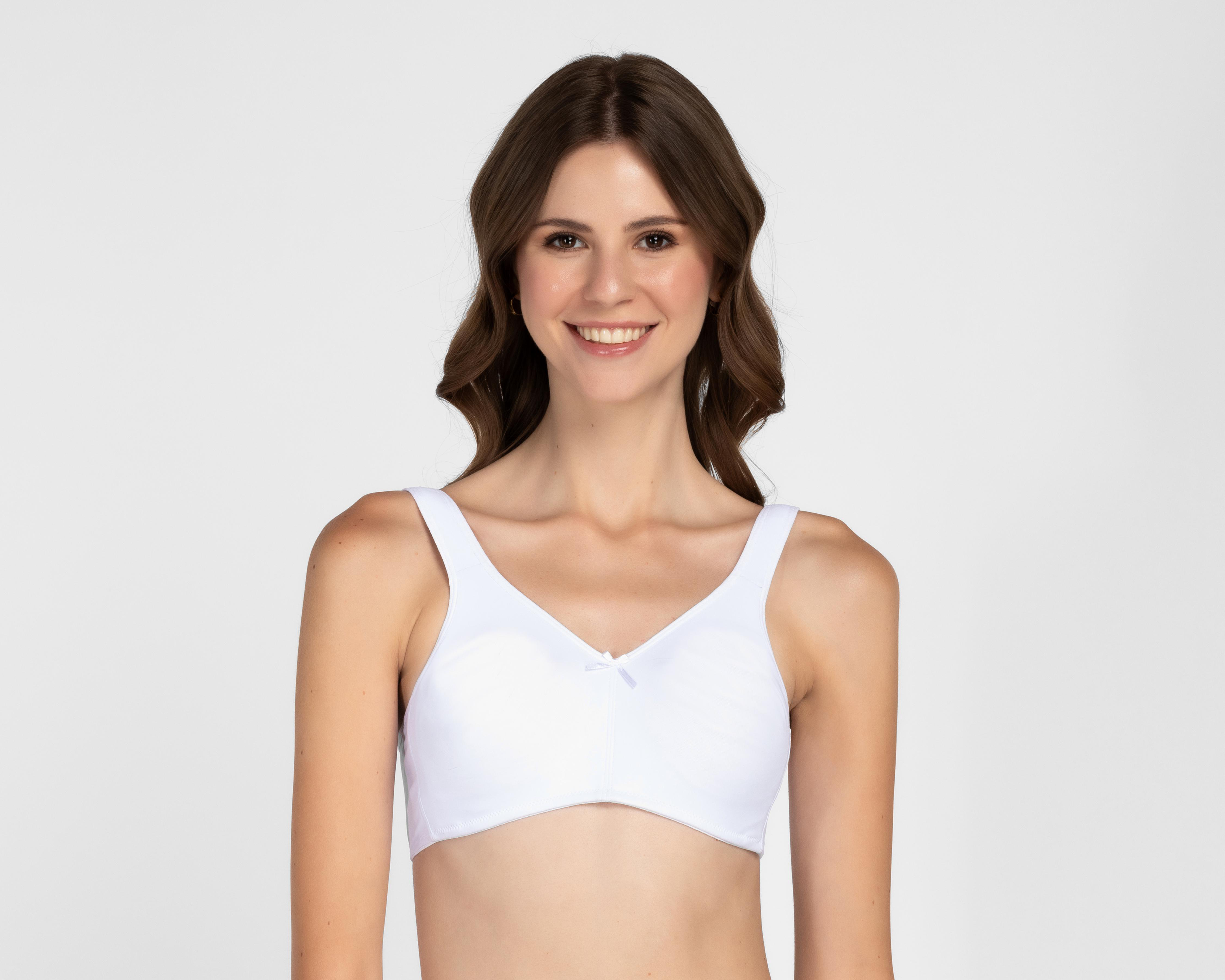 Foto 1 | Brasier para Mastectomía Copa Completa Blanco Princesse De Luxe