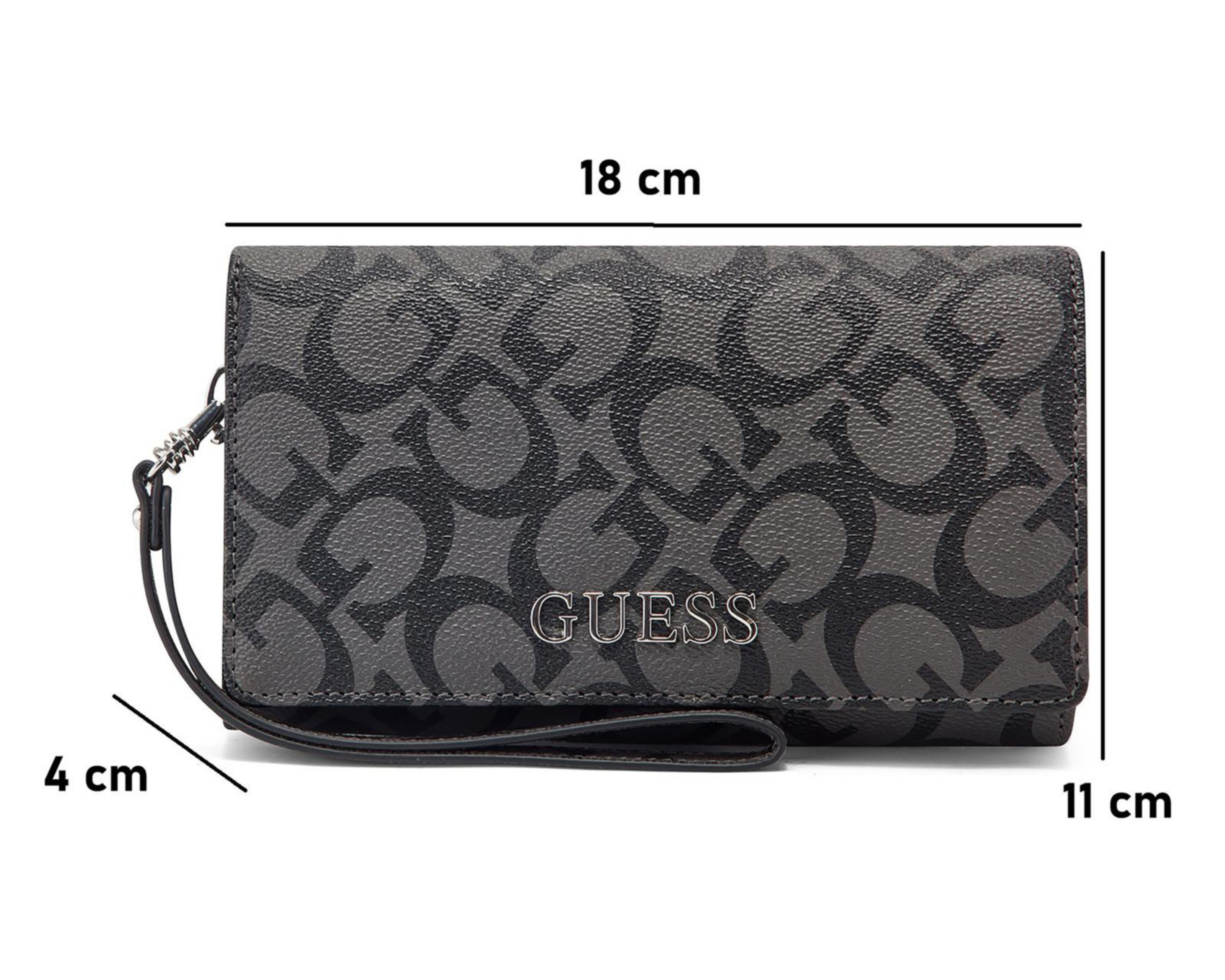 Foto 6 pulgar | Cartera para Mujer Guess Negra