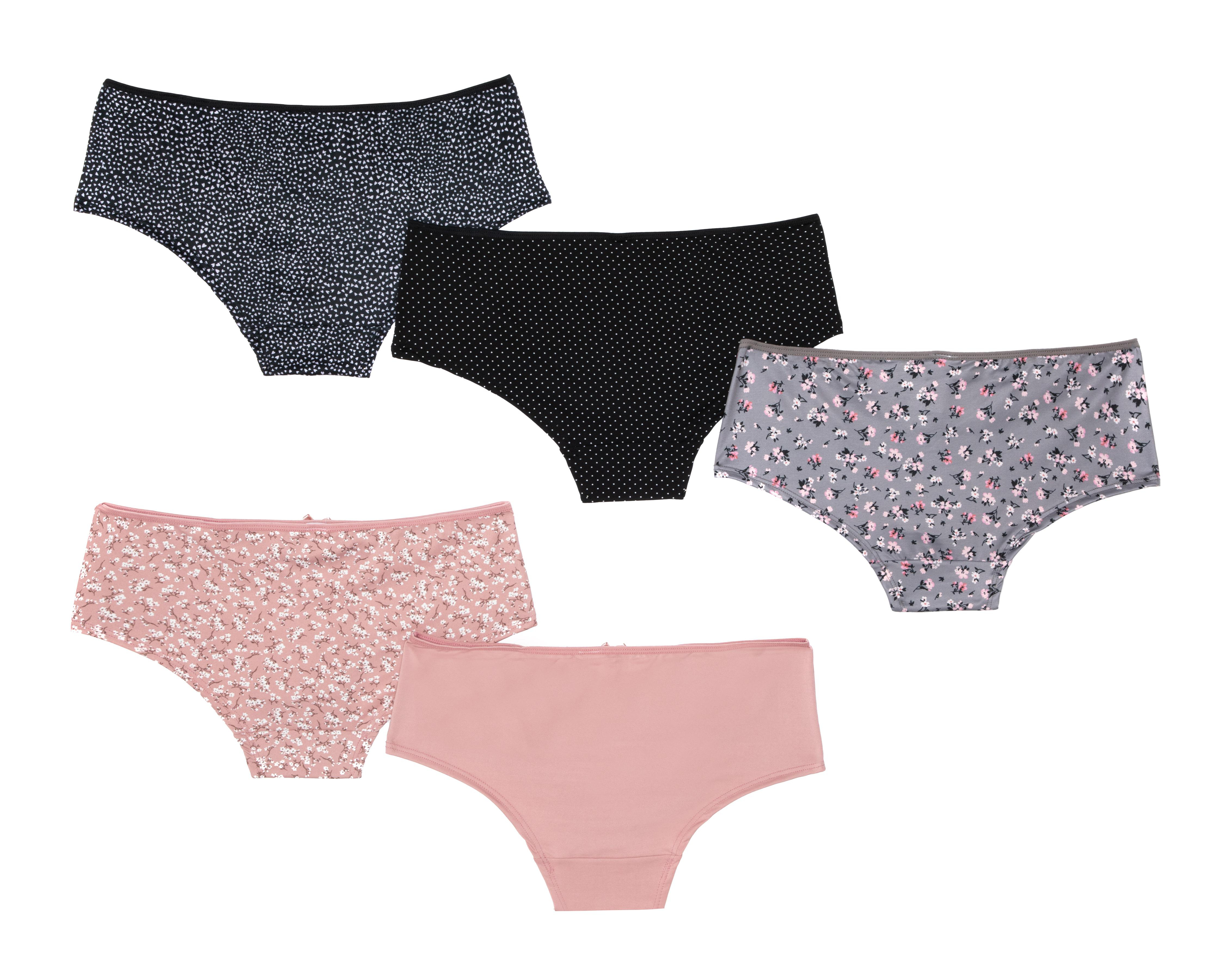 Foto 3 pulgar | Pantaleta Frescura para Mujer 5 Piezas