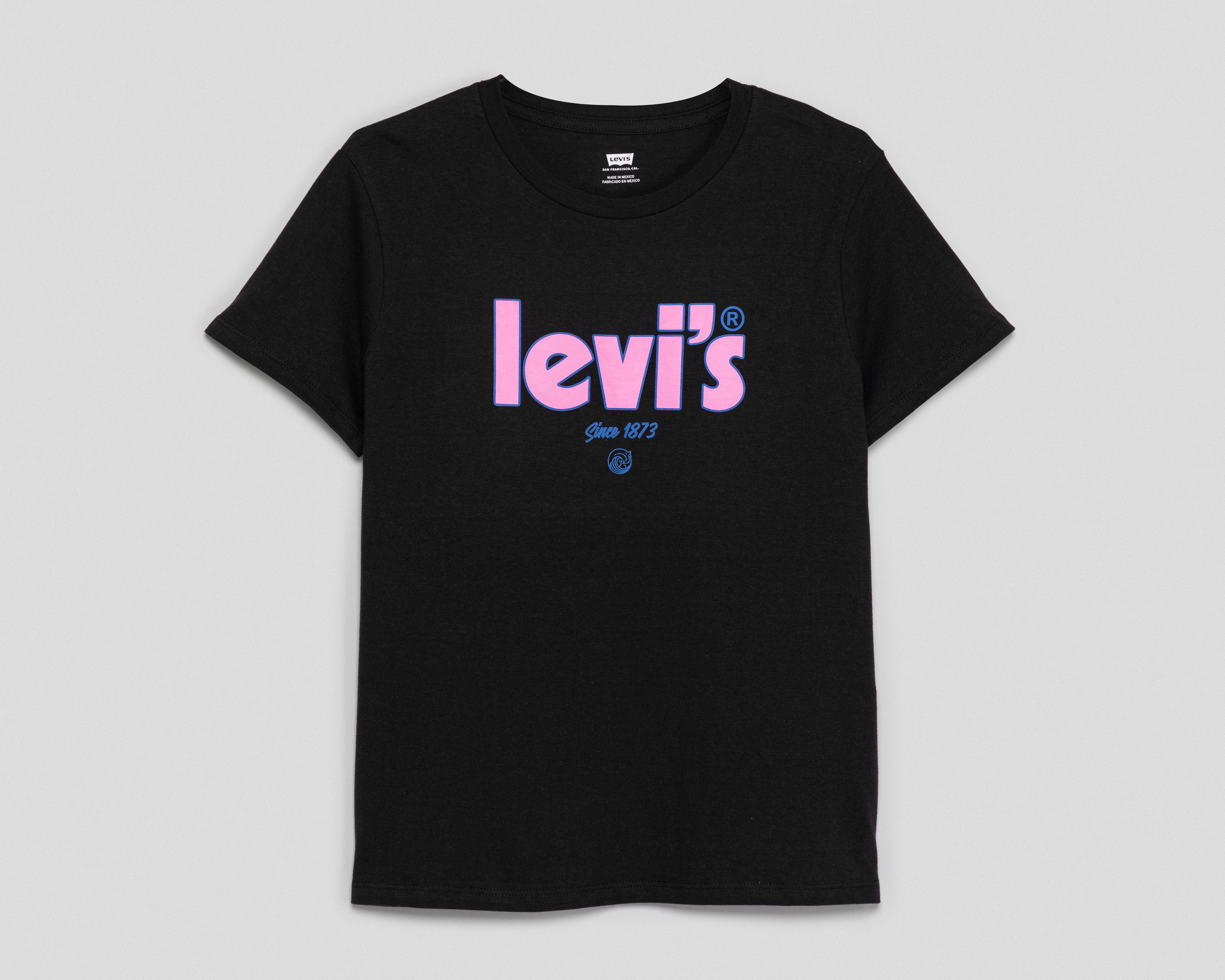 Foto 2 pulgar | Playera Levi's Cuello Redondo para Mujer