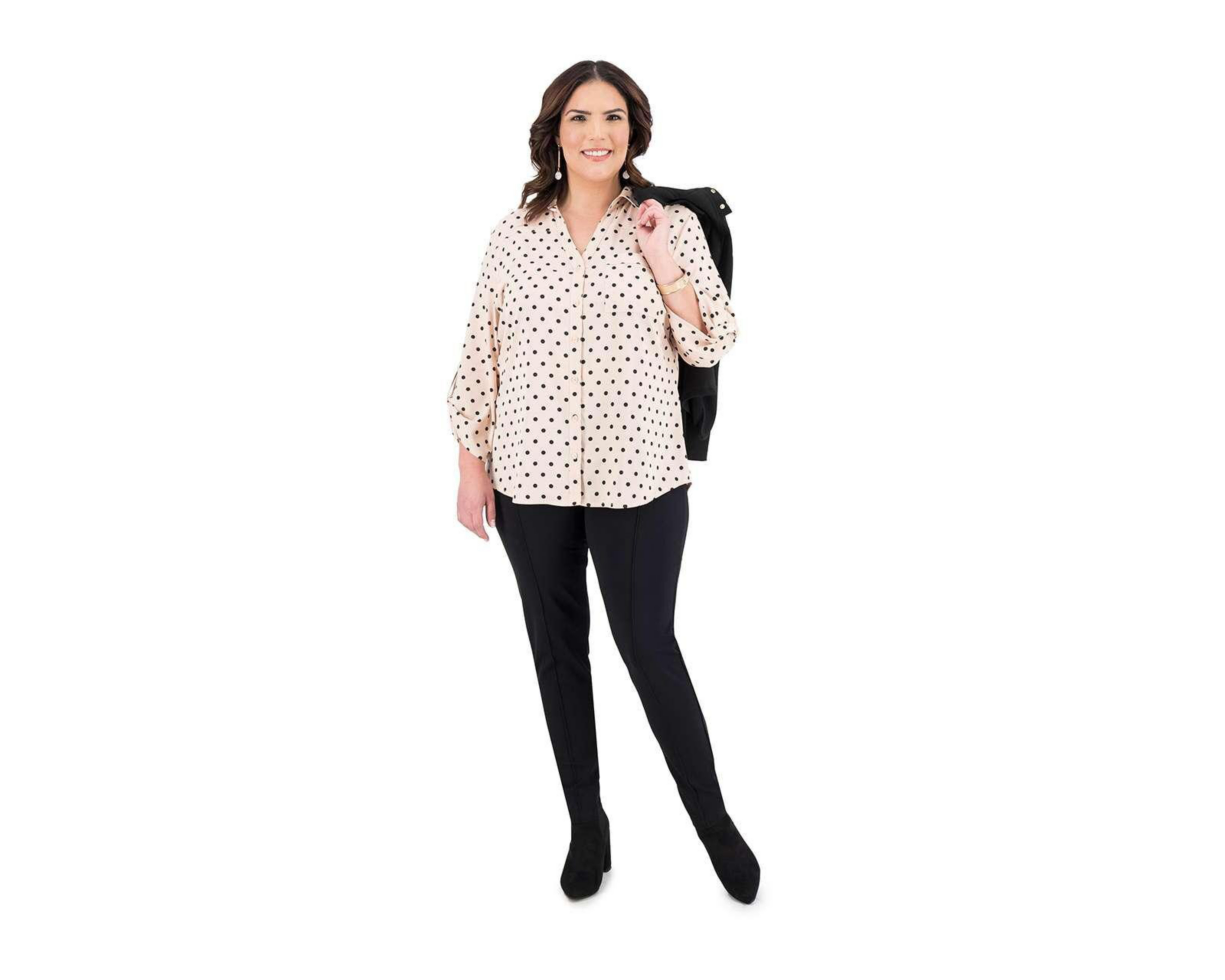 Foto 7 pulgar | Leggings Sahara Negro