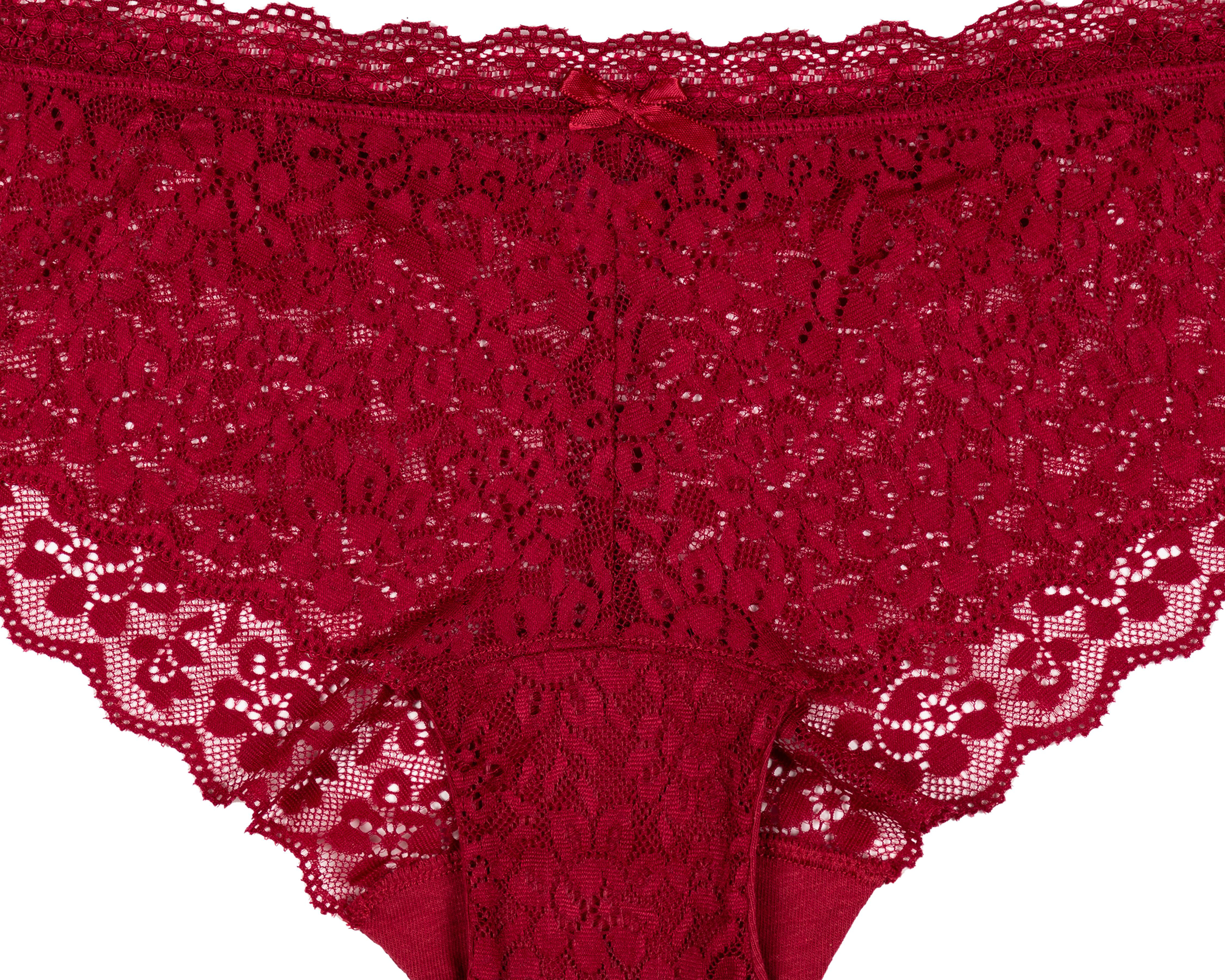 Foto 4 pulgar | Bikini de Encaje Frescura para Mujer 3 Piezas