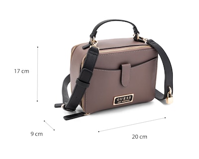 Foto 5 | Bolsa Cruzada Guess Warlington