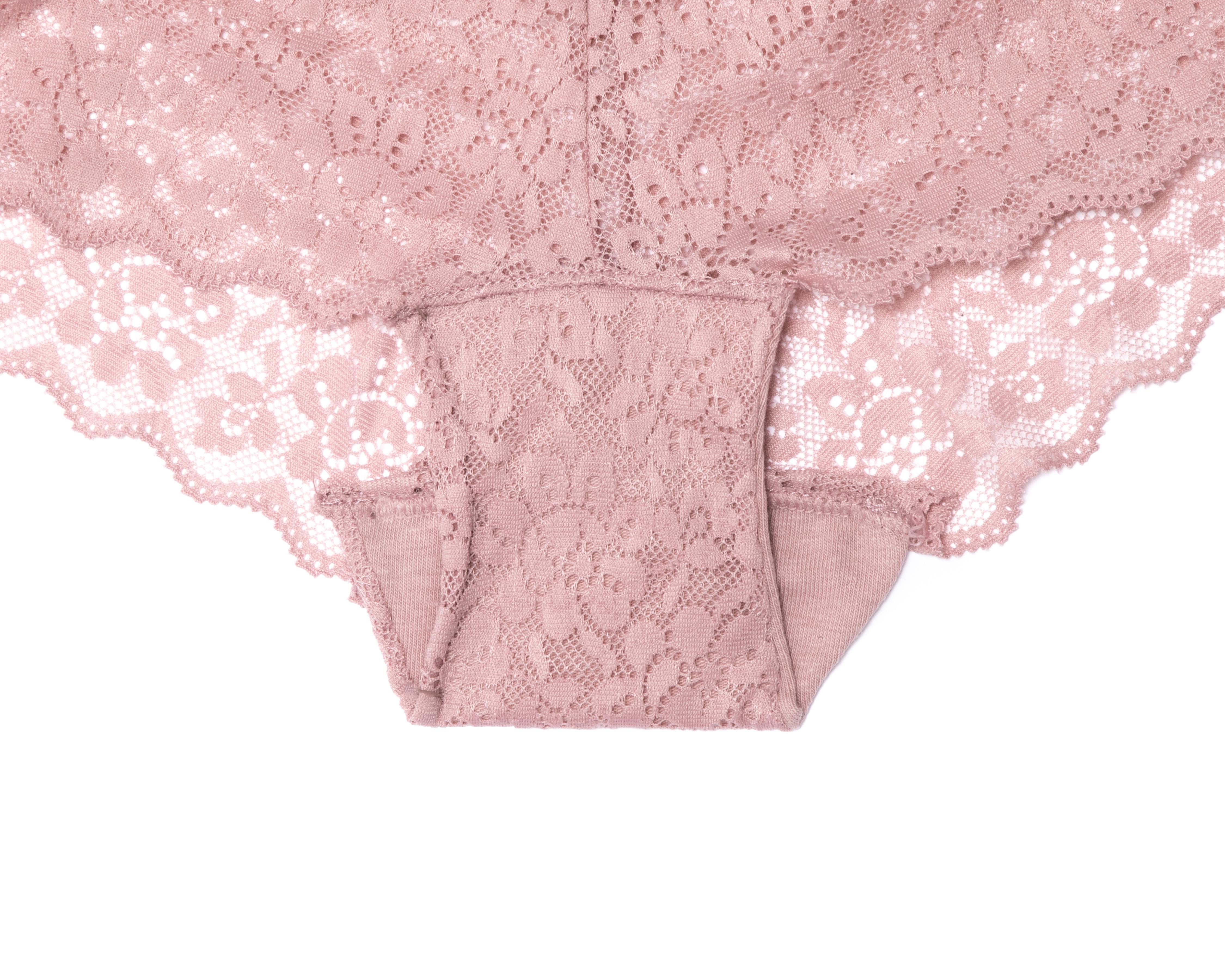 Foto 4 pulgar | Bikini con Encaje Frescura para Mujer 3 Piezas