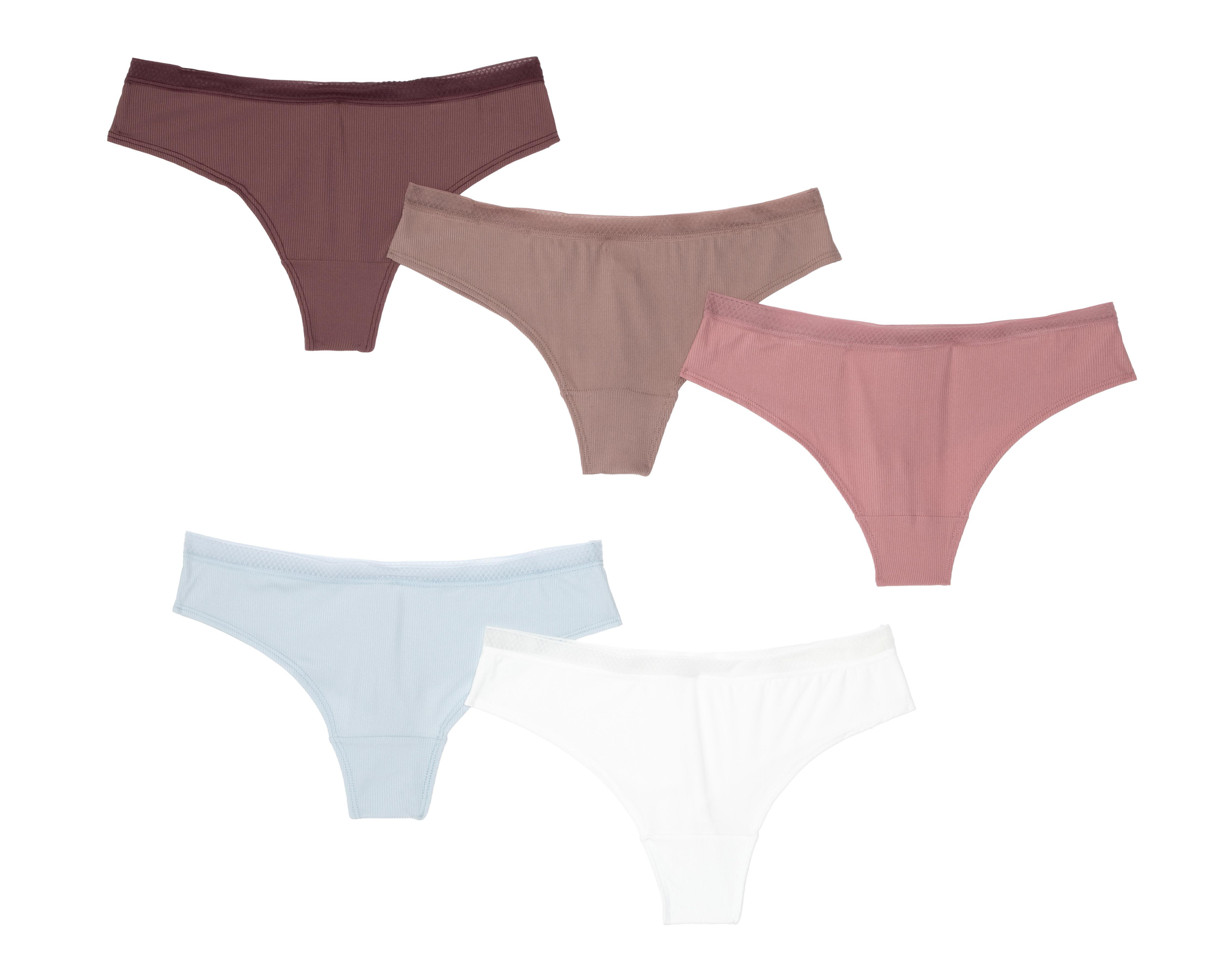 Foto 1 | Tanga con Encaje Frescura para Mujer 5 Piezas