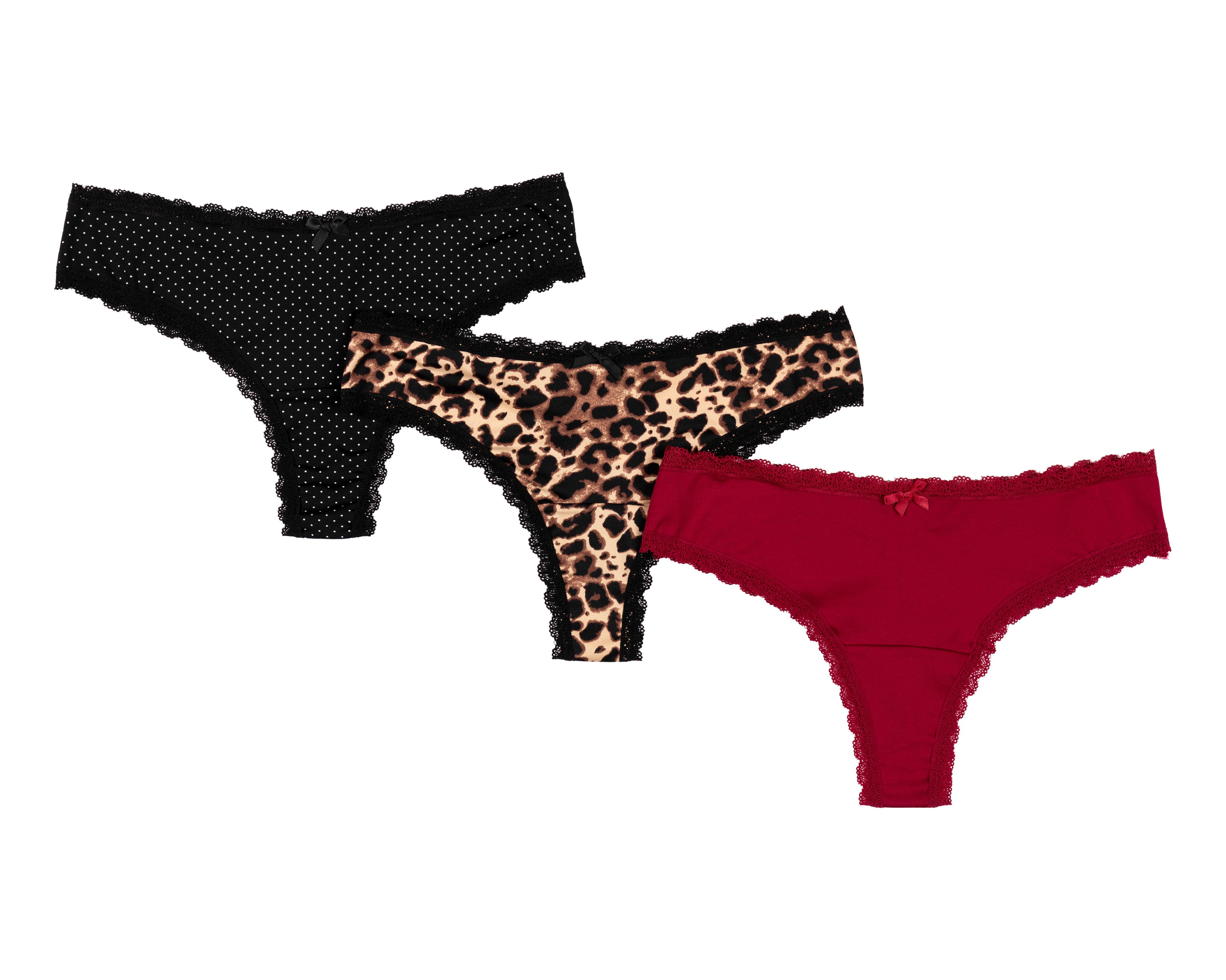 Foto 2 pulgar | Tanga Estampada Frescura para Mujer 3 Piezas
