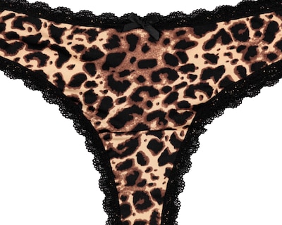 Foto 3 | Tanga Estampada Frescura para Mujer 3 Piezas