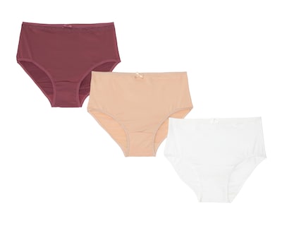 Foto 1 | Pantaleta con Encaje Frescura para Mujer 3 Piezas
