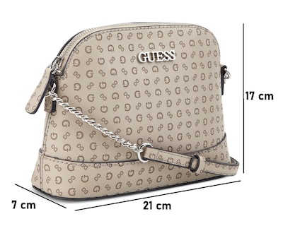 Foto 5 | Bolsa Cruzada Guess
