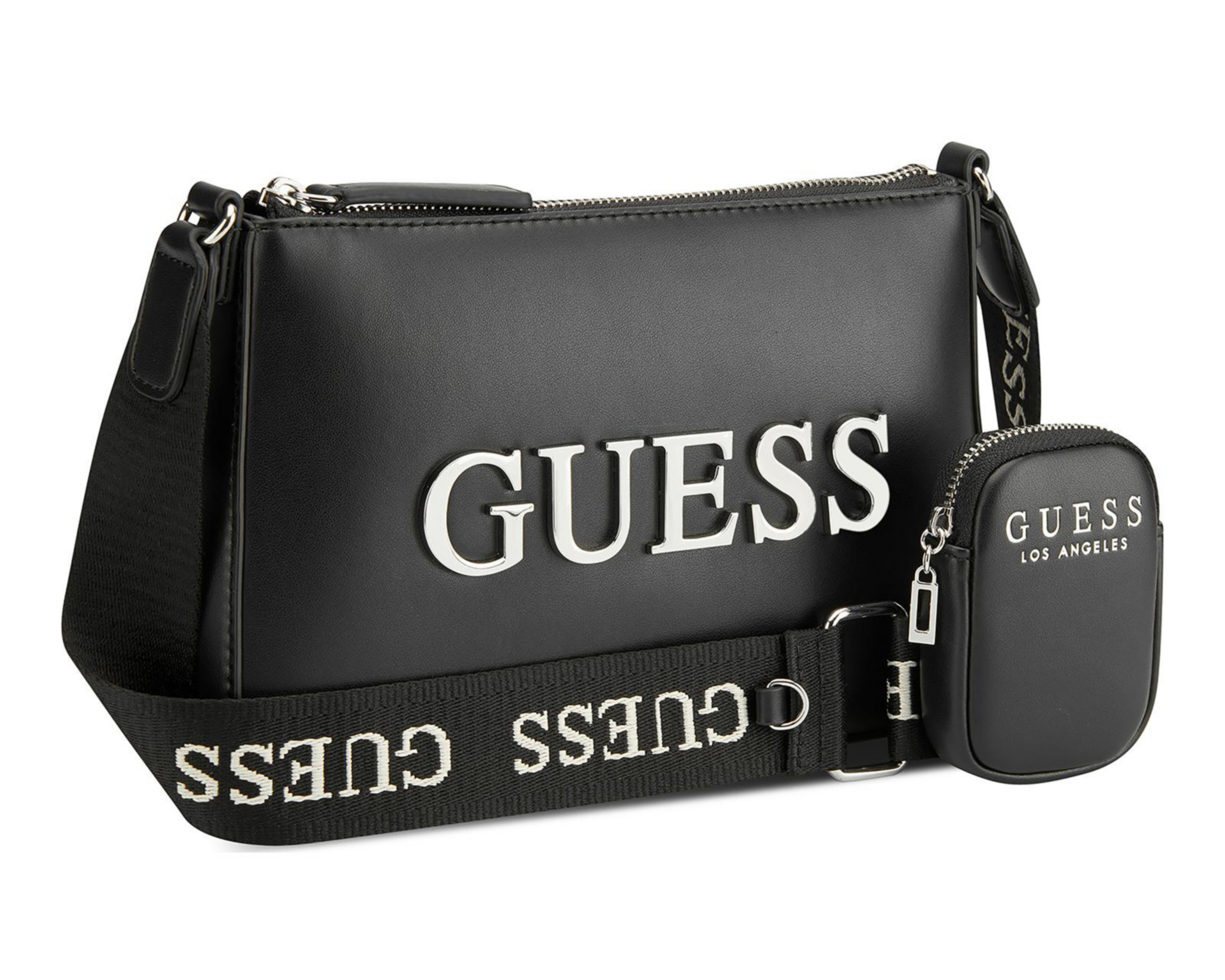 Bolsa Cruzada Guess con Monedero