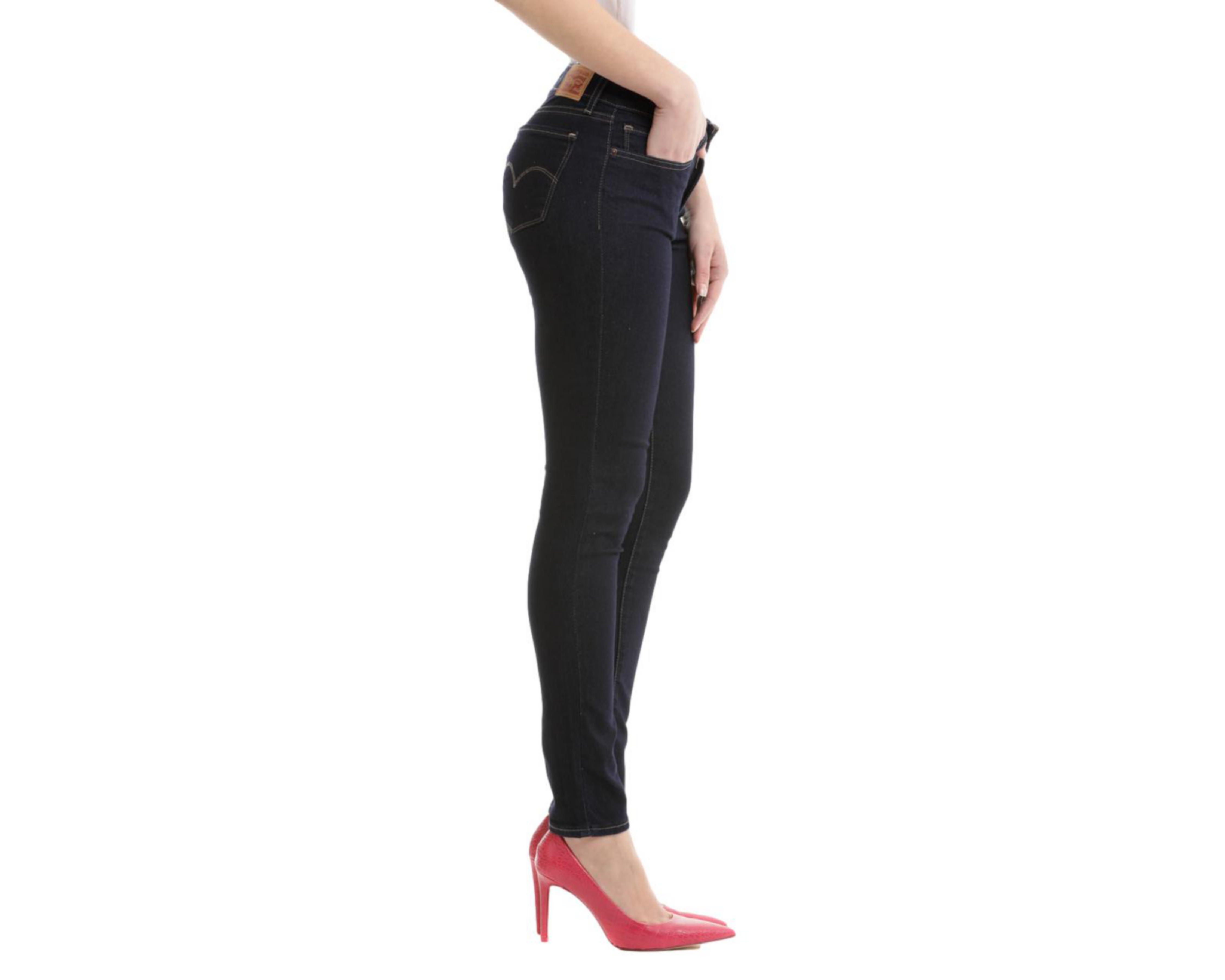 Foto 3 pulgar | Jeans Skinny Levi's 711 Slepless para Mujer