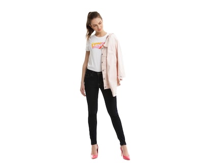 Foto 4 | Jeans Skinny Levi's 711 Slepless para Mujer
