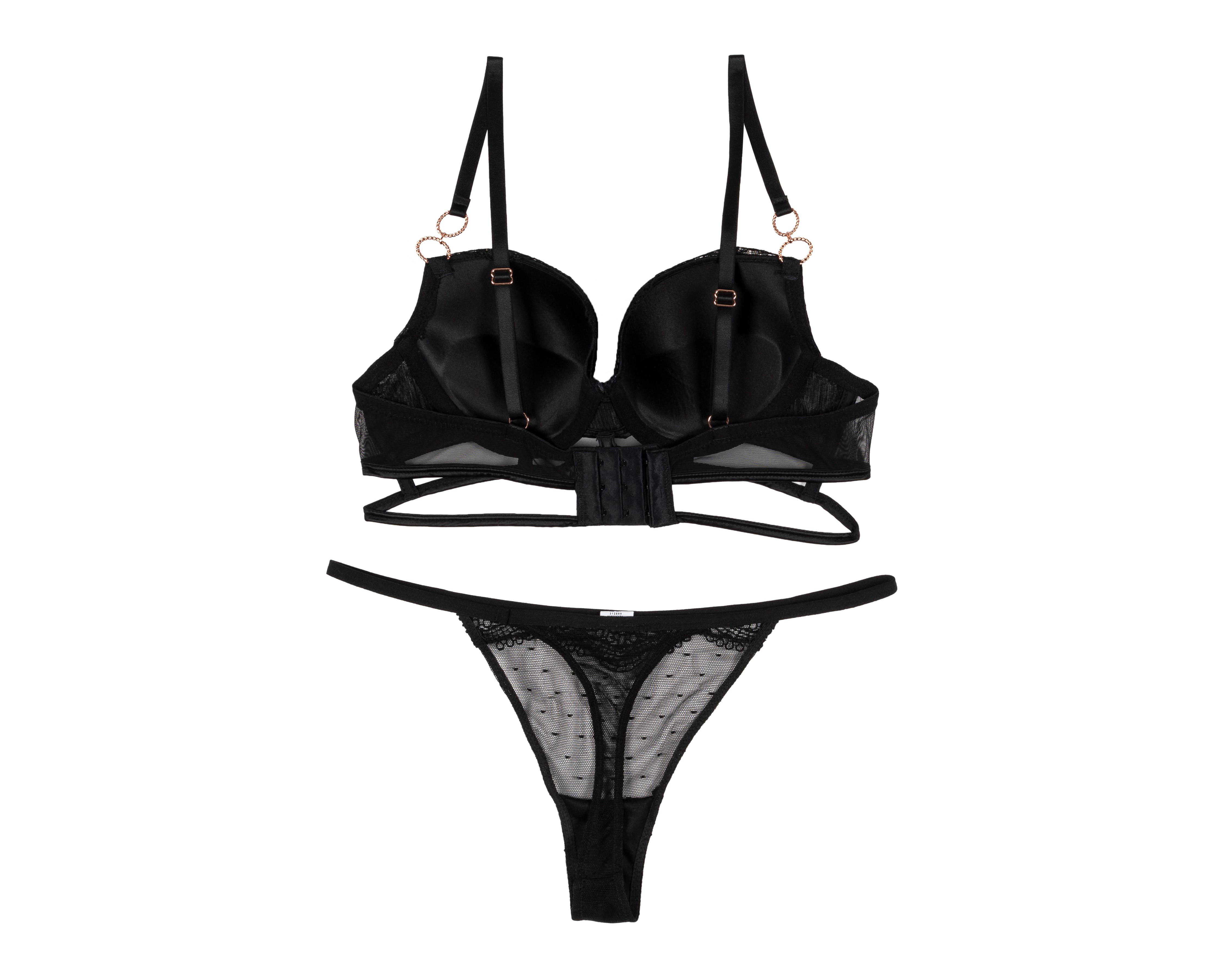 Foto 2 | Coordinado con Encaje Frescura Push Up 2 Pack