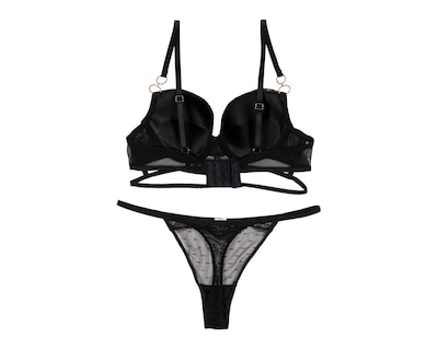 Foto 2 | Coordinado con Encaje Frescura Push Up 2 Pack