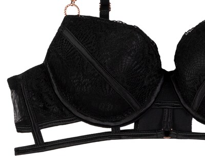 Foto 3 | Coordinado con Encaje Frescura Push Up 2 Pack