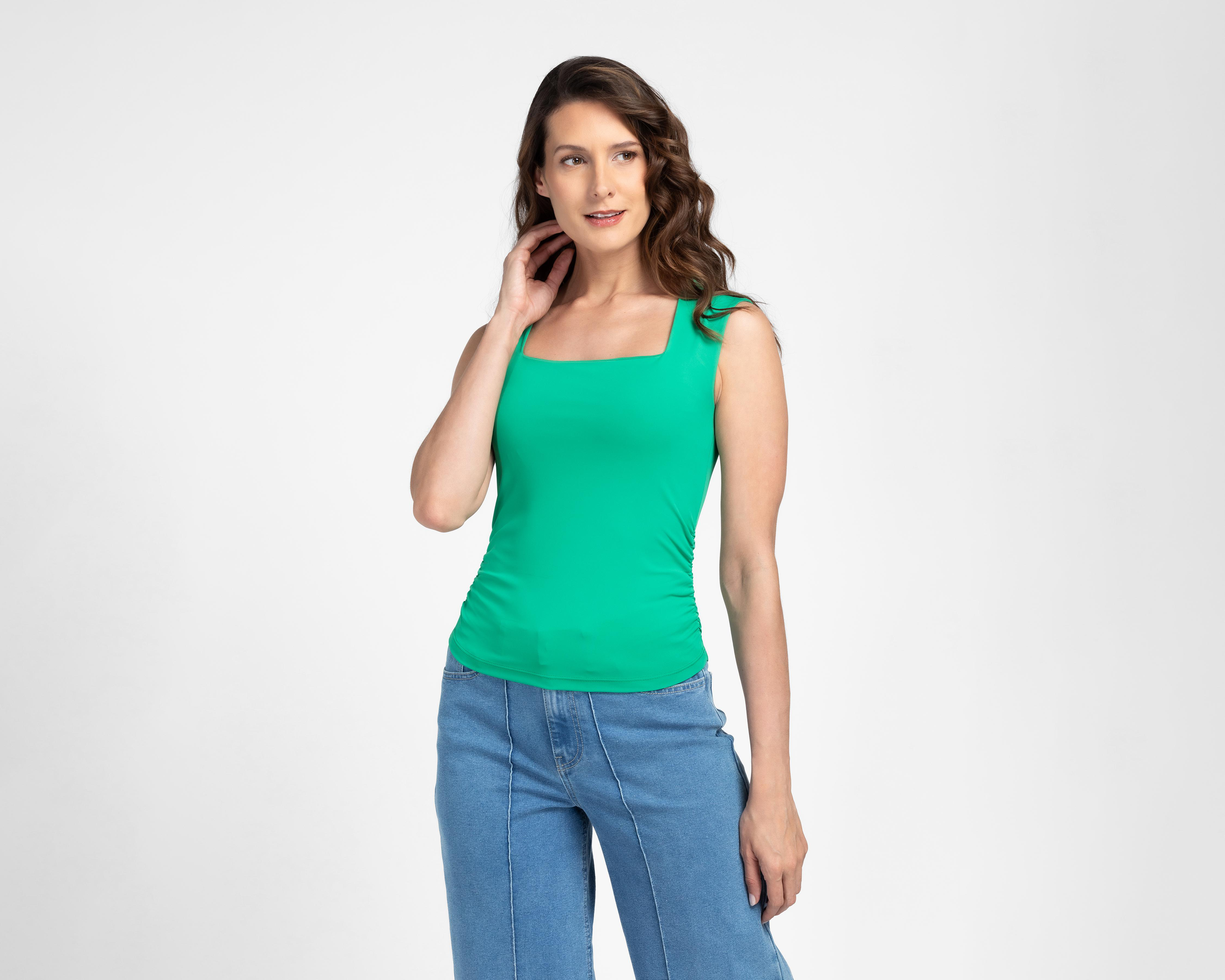 Foto 2 pulgar | Playera Sin Mangas Sahara para Mujer