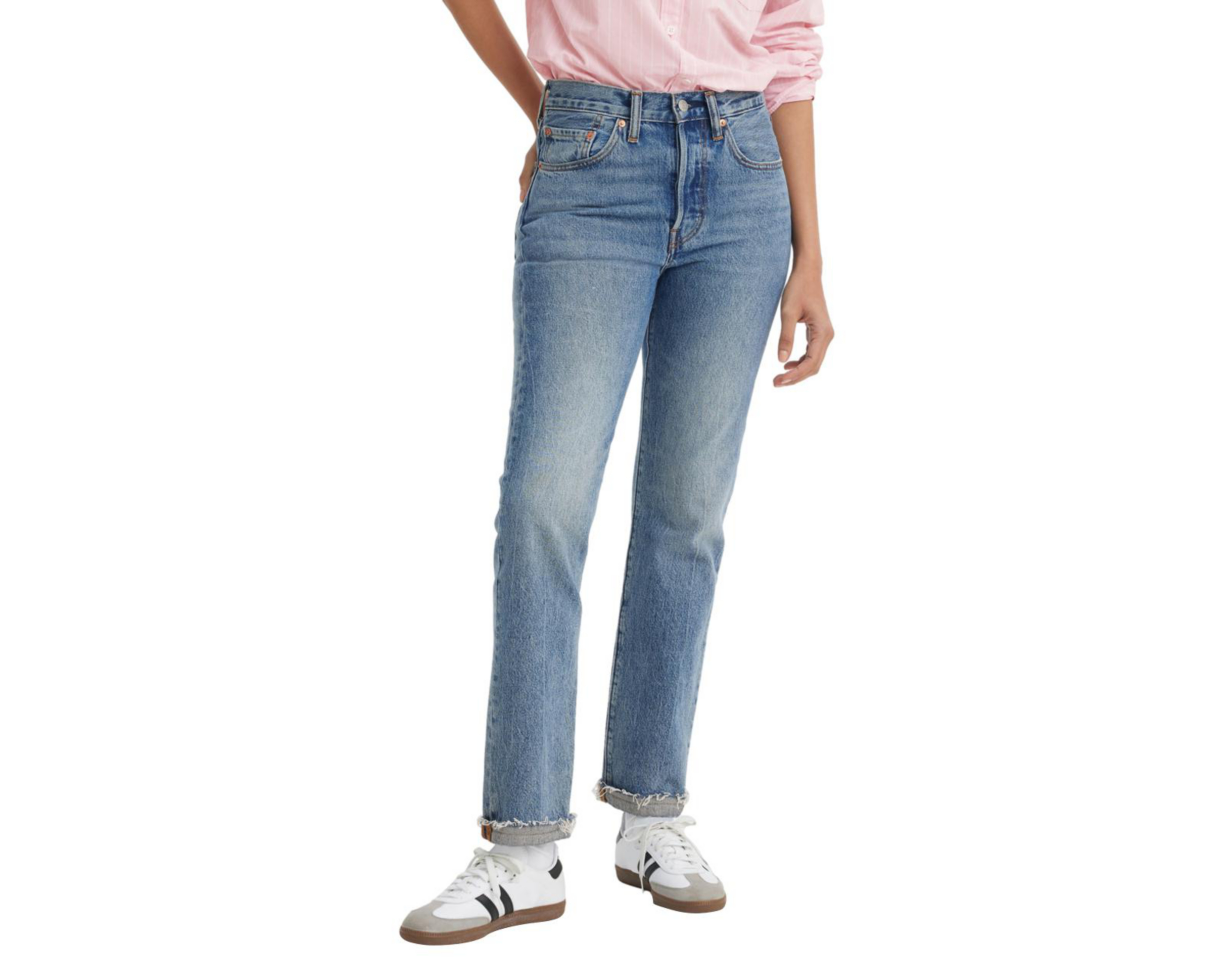 Foto 2 pulgar | Jeans Original Fit Levis 501 para Mujer