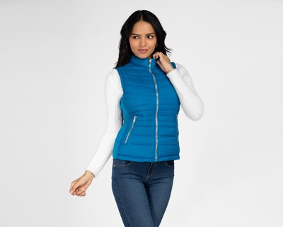 Foto 1 | Chaleco Hollander Capitonado Azul