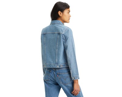 Foto 3 | Chamarra de Mezclilla Azul Levi's para Mujer