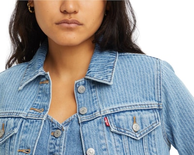 Foto 5 | Chamarra de Mezclilla Azul Levi's para Mujer
