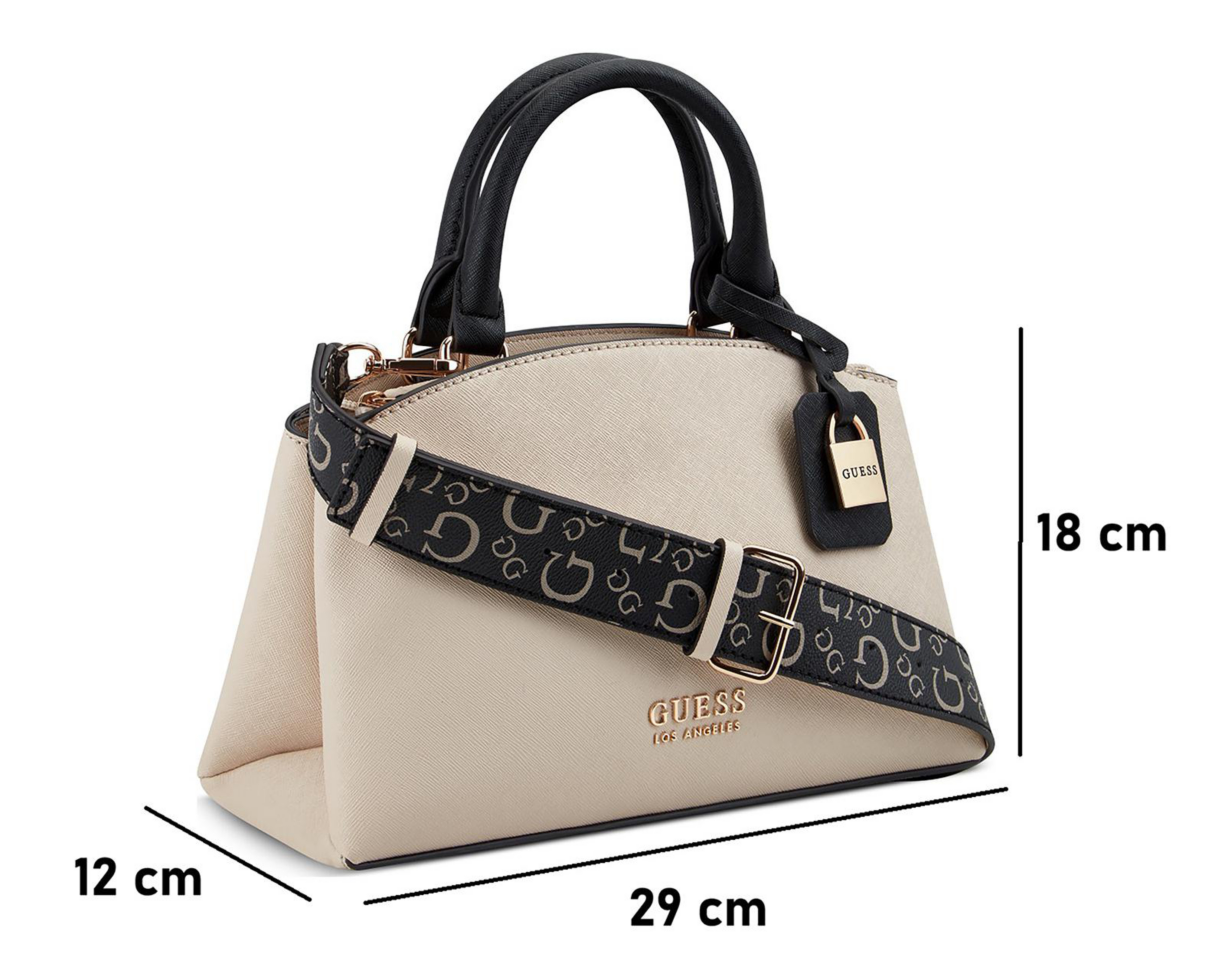 Foto 6 pulgar | Bolsa de Mano Guess Easley