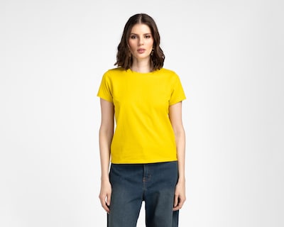 Foto 1 | Playera Amarilla Sahara para Mujer