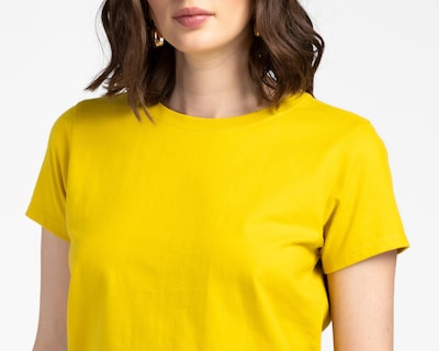 Foto 4 | Playera Amarilla Sahara para Mujer