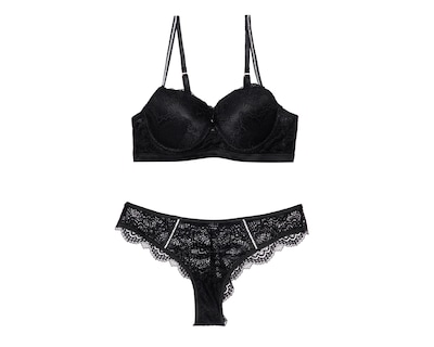 Foto 1 | Coordinado de Encaje Frescura Copa Completa para Mujer 2 Pack