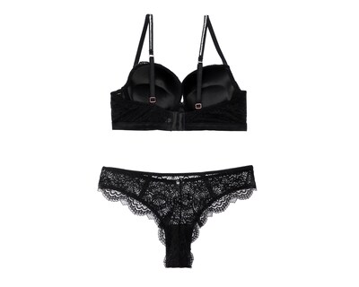 Foto 2 | Coordinado de Encaje Frescura Copa Completa para Mujer 2 Pack