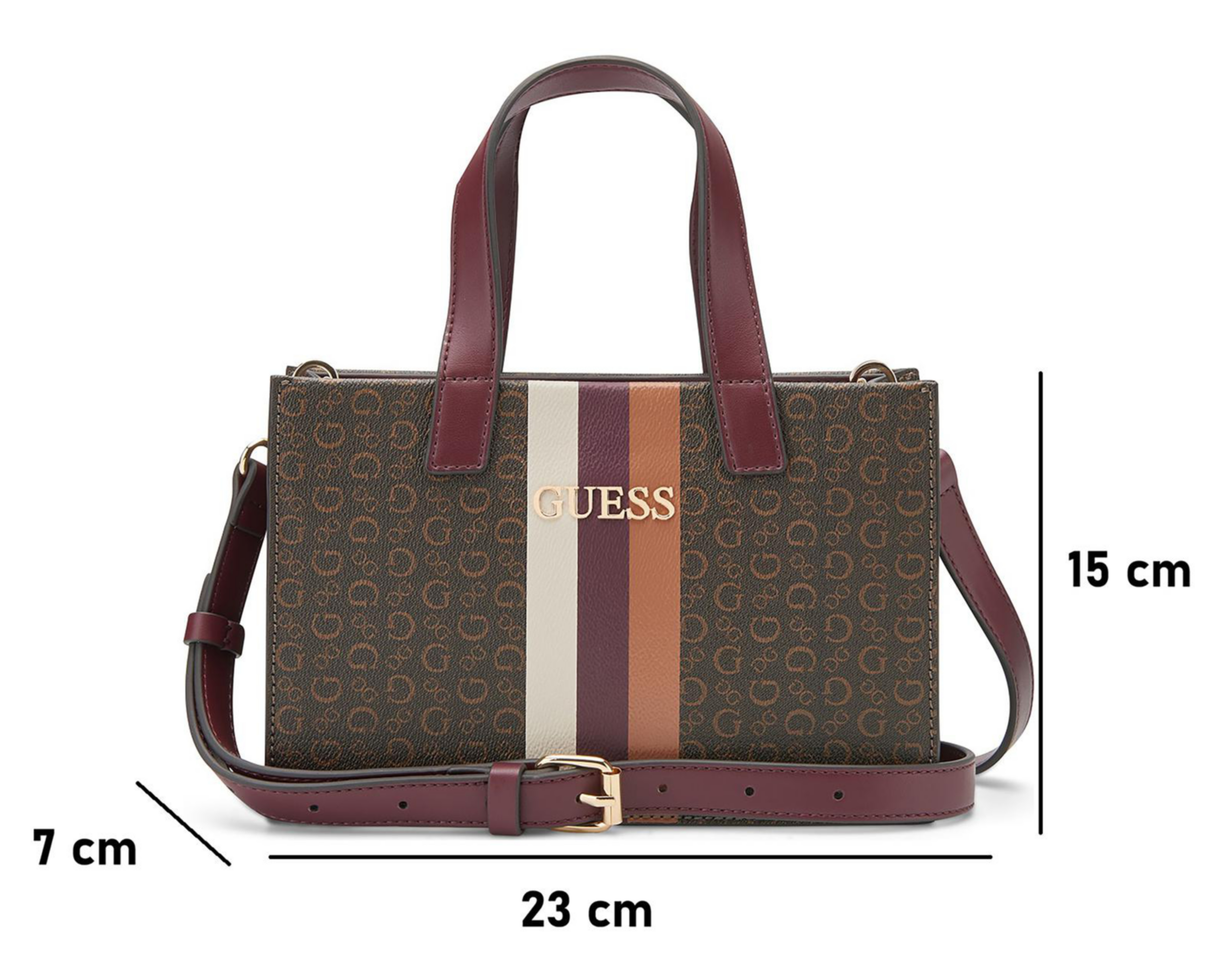 Foto 6 pulgar | Bolsa de Mano Guess Ines