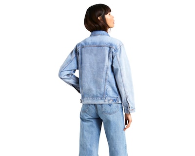 Foto 3 | Chamarra de Algodón Trucker Levi's para Mujer