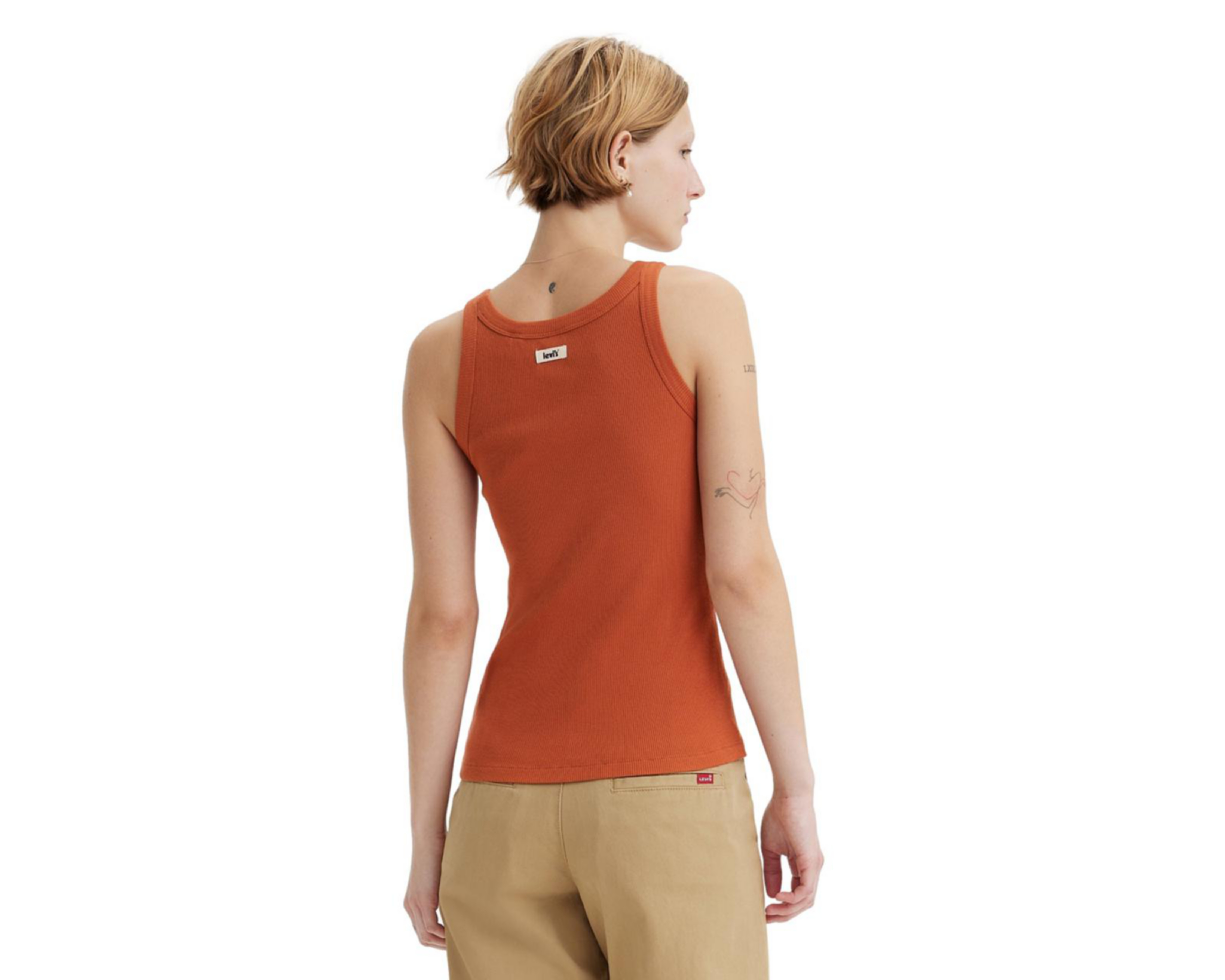 Foto 3 | Playera Levi's sin Mangas para Mujer