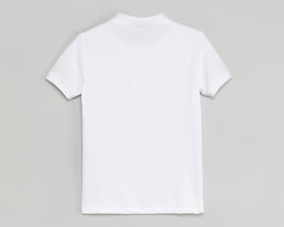 Foto 2 | Playera Polo Refill Blanca para Mujer