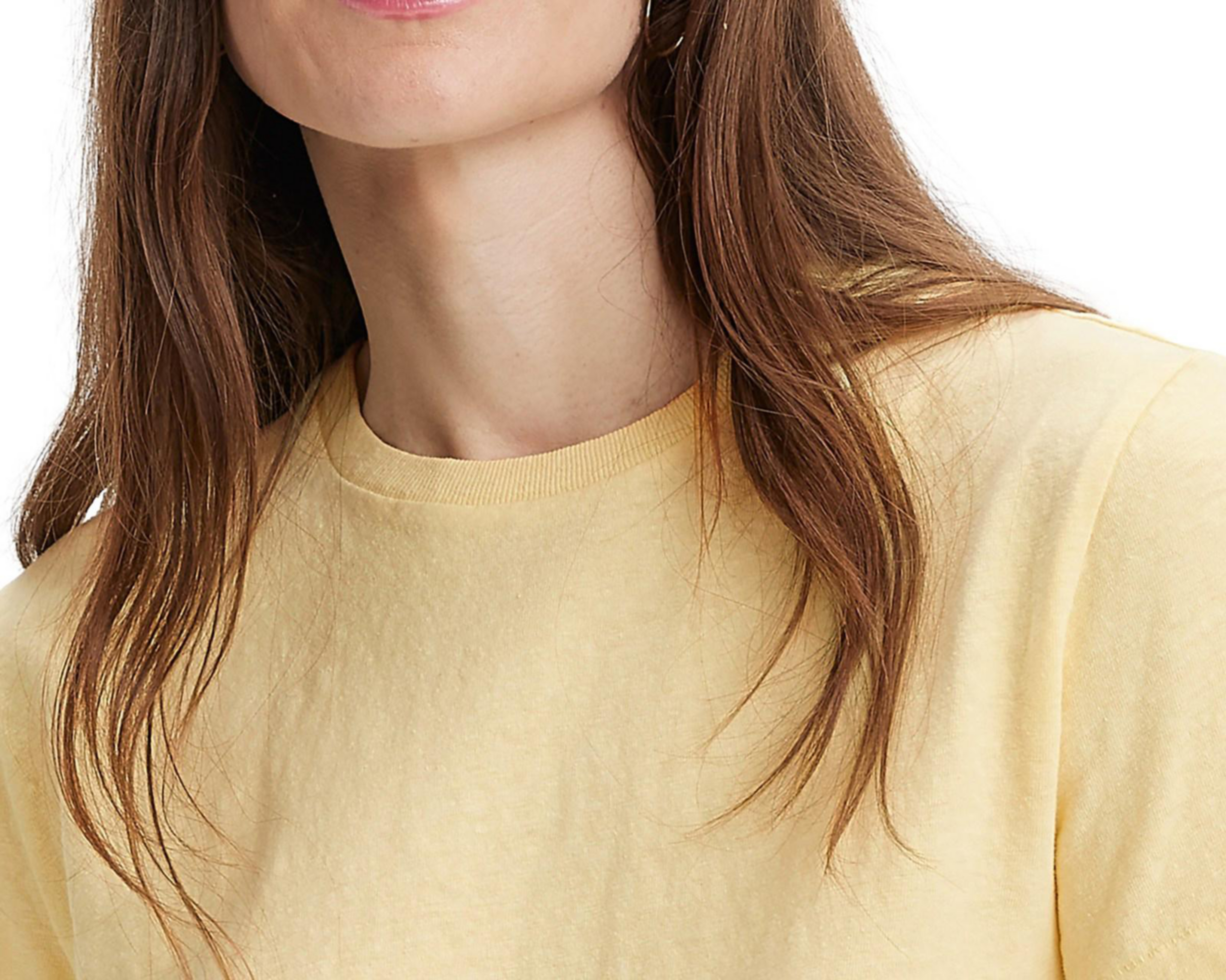 Foto 2 | Playera Levi's Amarilla para Mujer