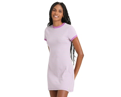 Foto 4 | Vestido Casual Levi's a Rayas Cuello Redondo Corto para Mujer