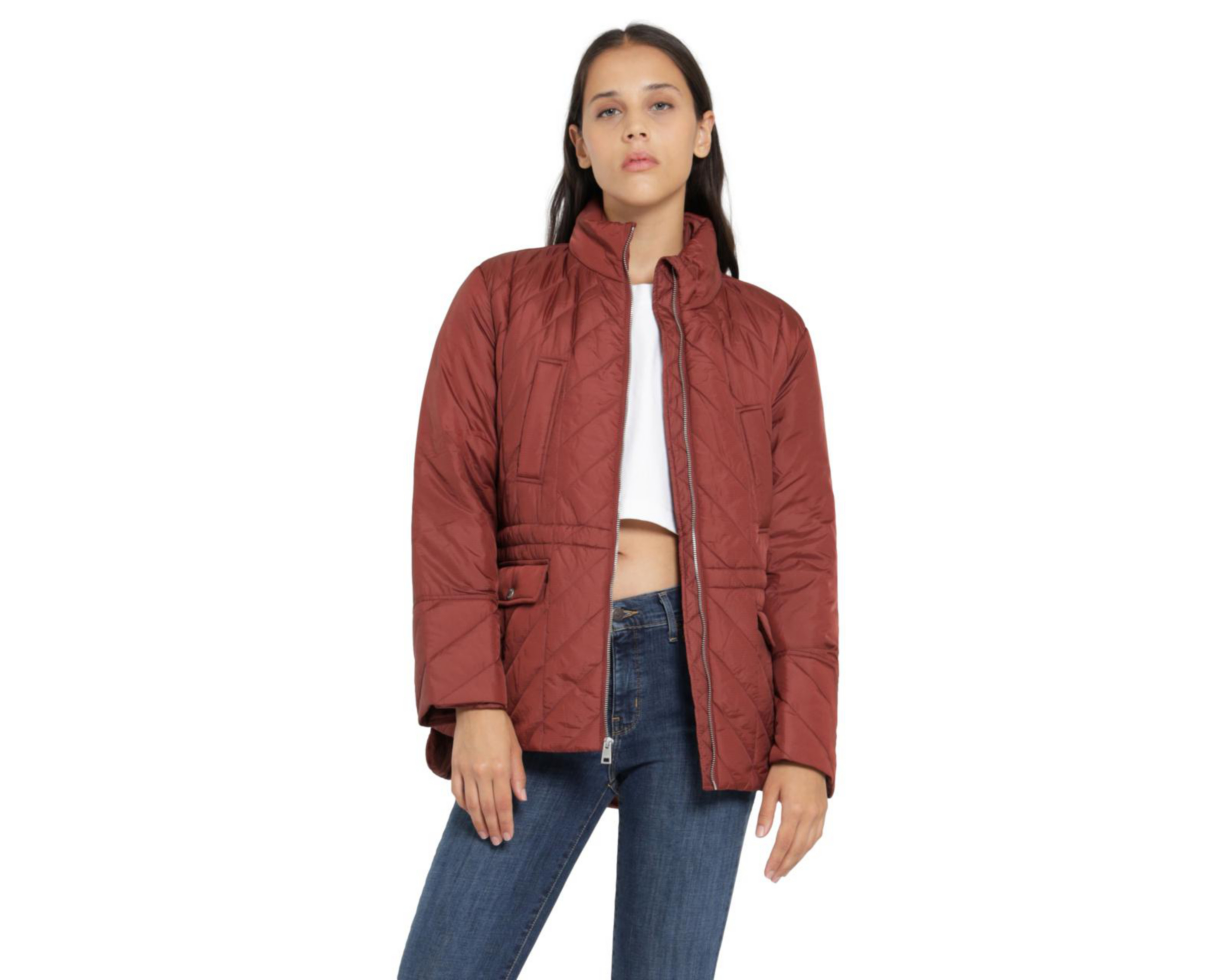 Foto 2 pulgar | Chamarra Capitonada Levi's para Mujer
