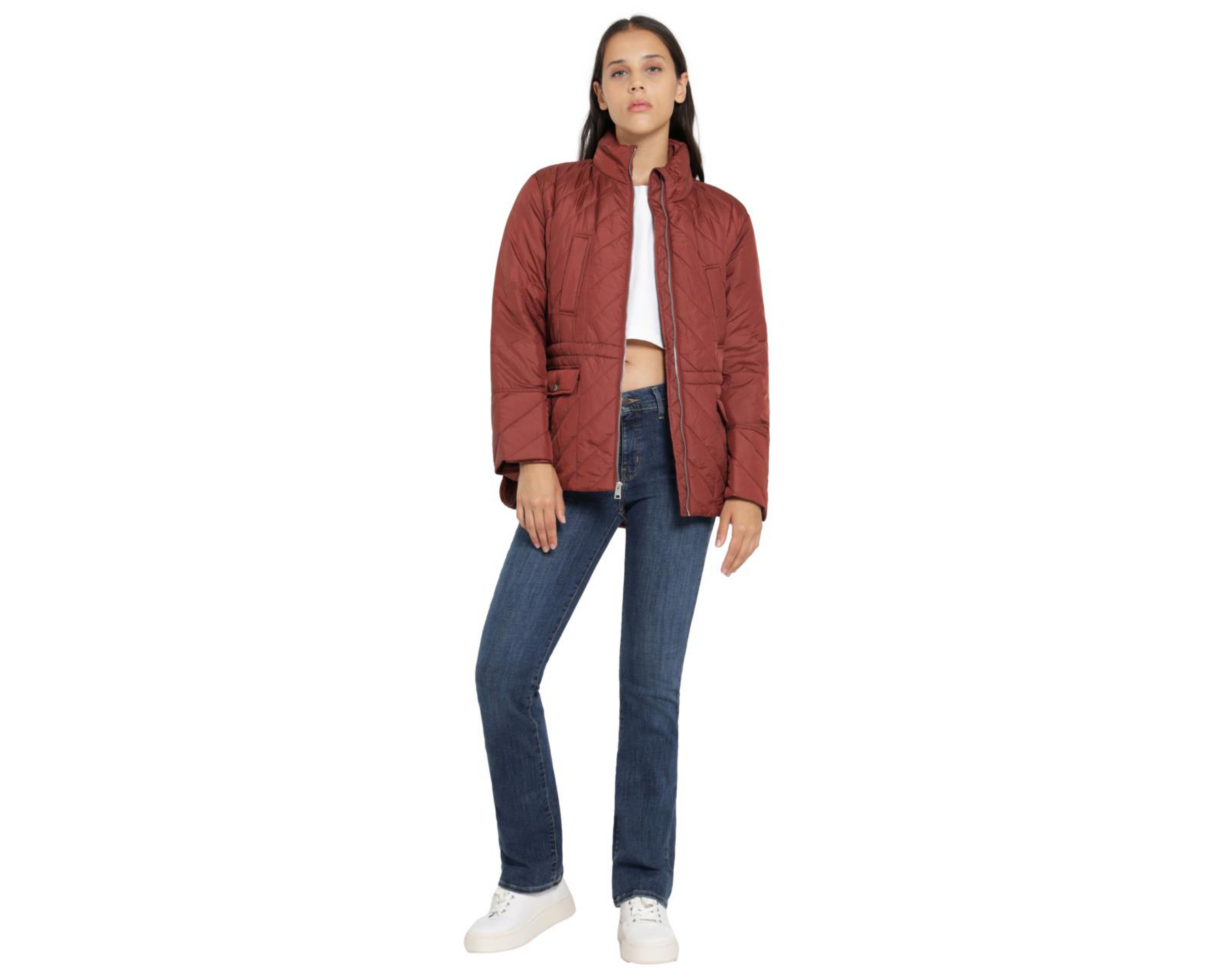 Foto 7 pulgar | Chamarra Capitonada Levi's para Mujer