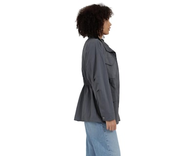 Foto 3 | Chamarra Gris Levi's para Mujer