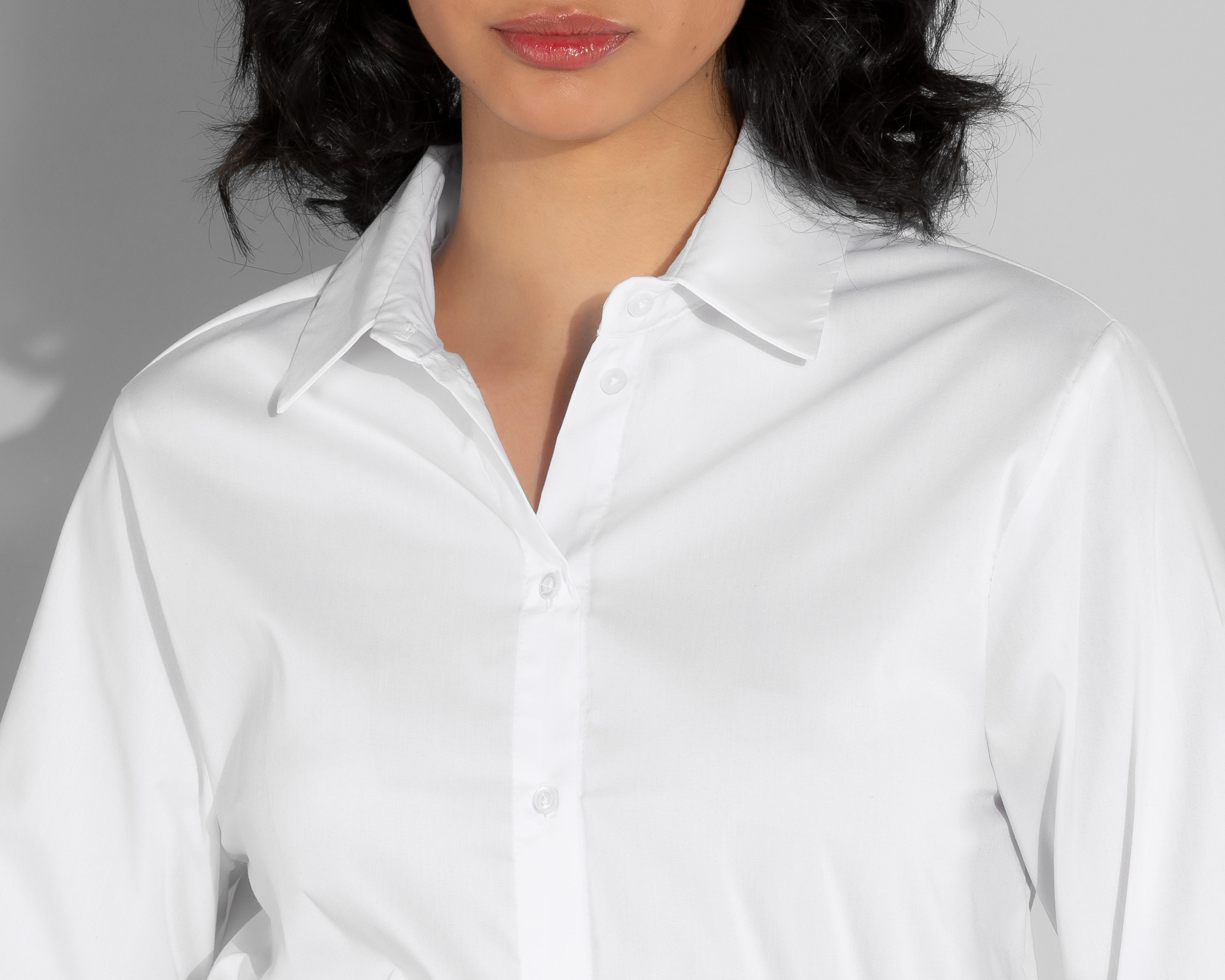 Foto 4 | Blusa Thinner Crop Top con Jareta en la Cintura