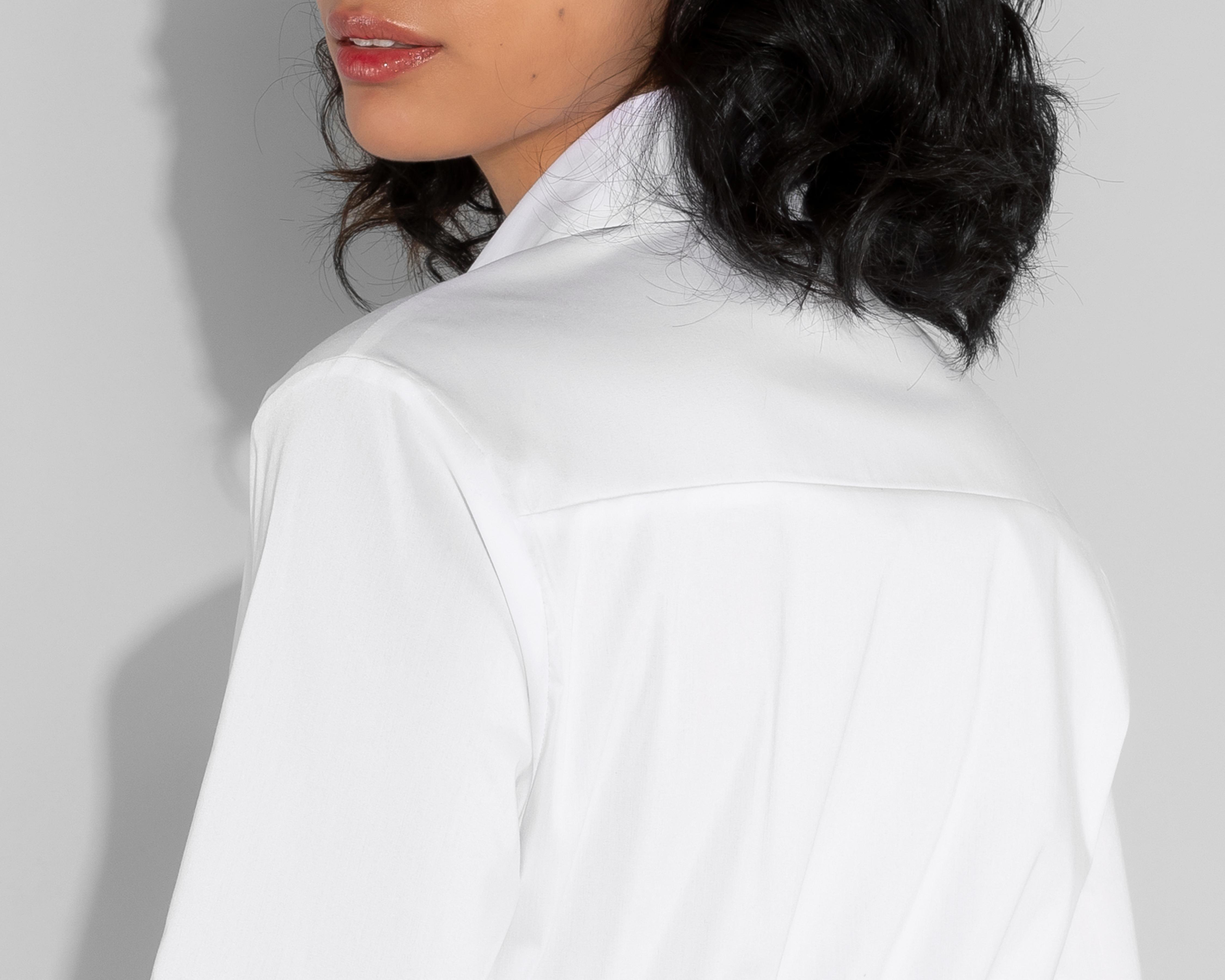 Foto 5 | Blusa Thinner Crop Top con Jareta en la Cintura