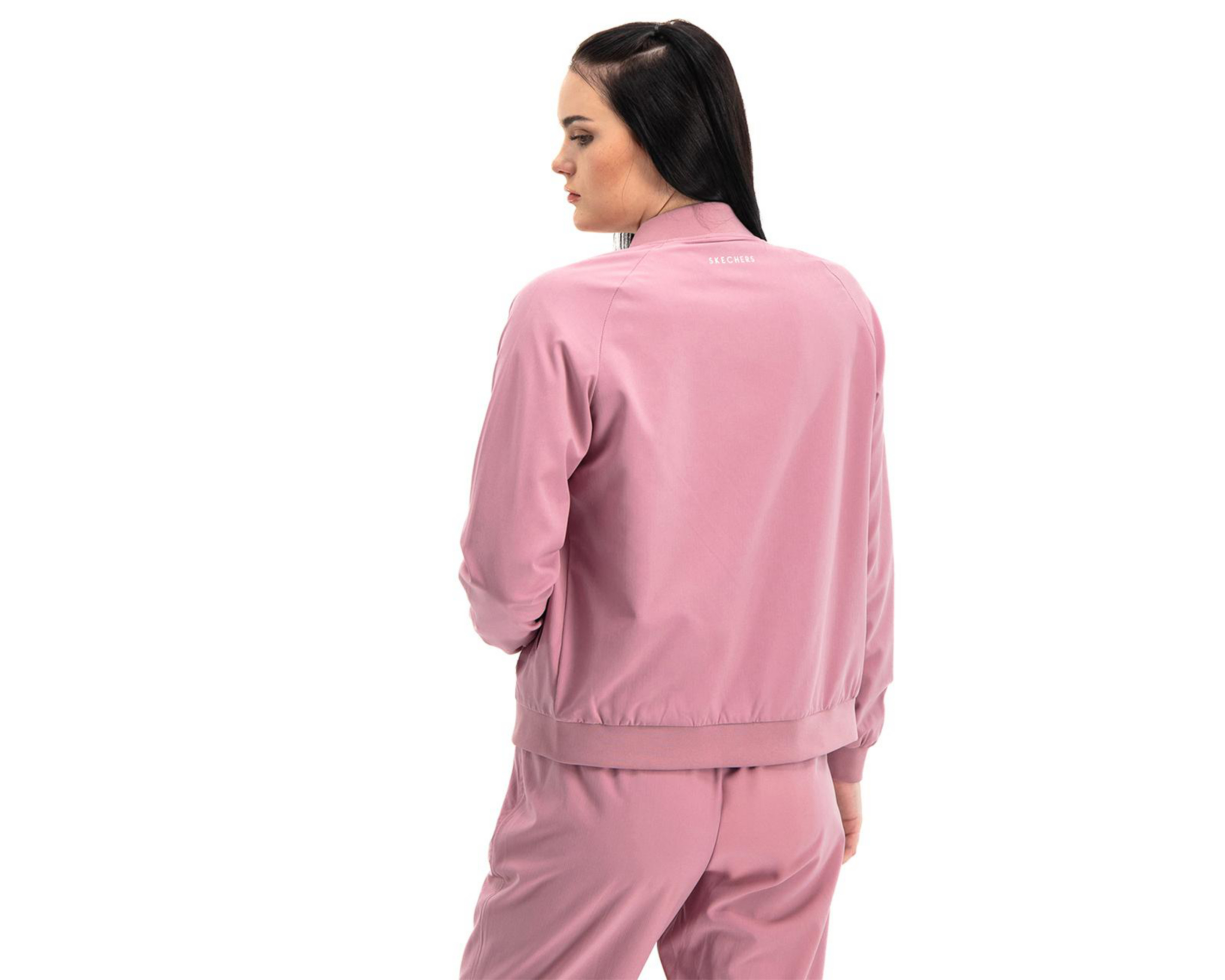 Foto 3 pulgar | Chamarra Skechers con Capucha para Mujer