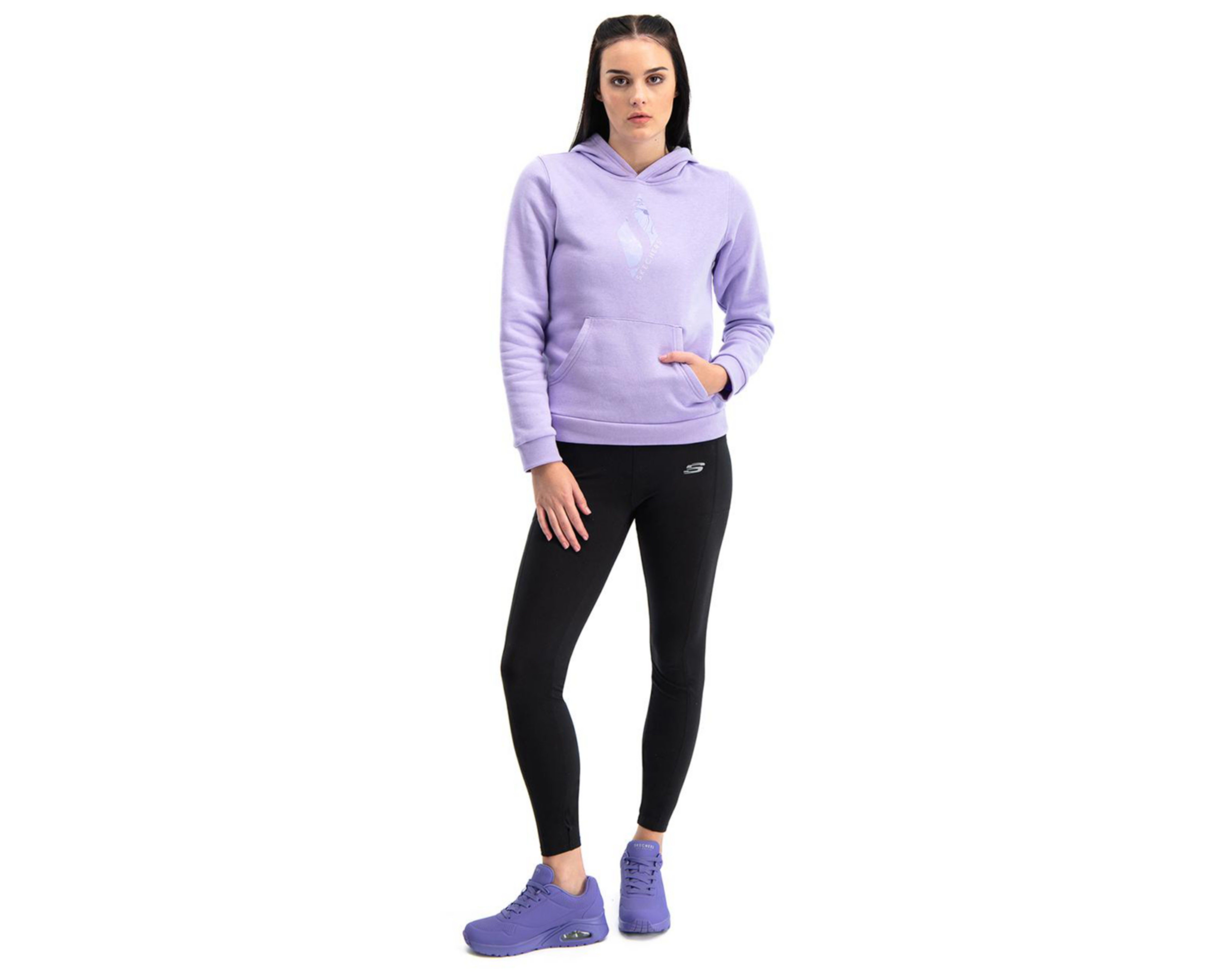 Foto 6 pulgar | Sudadera Skechers de Entrenamiento para Mujer