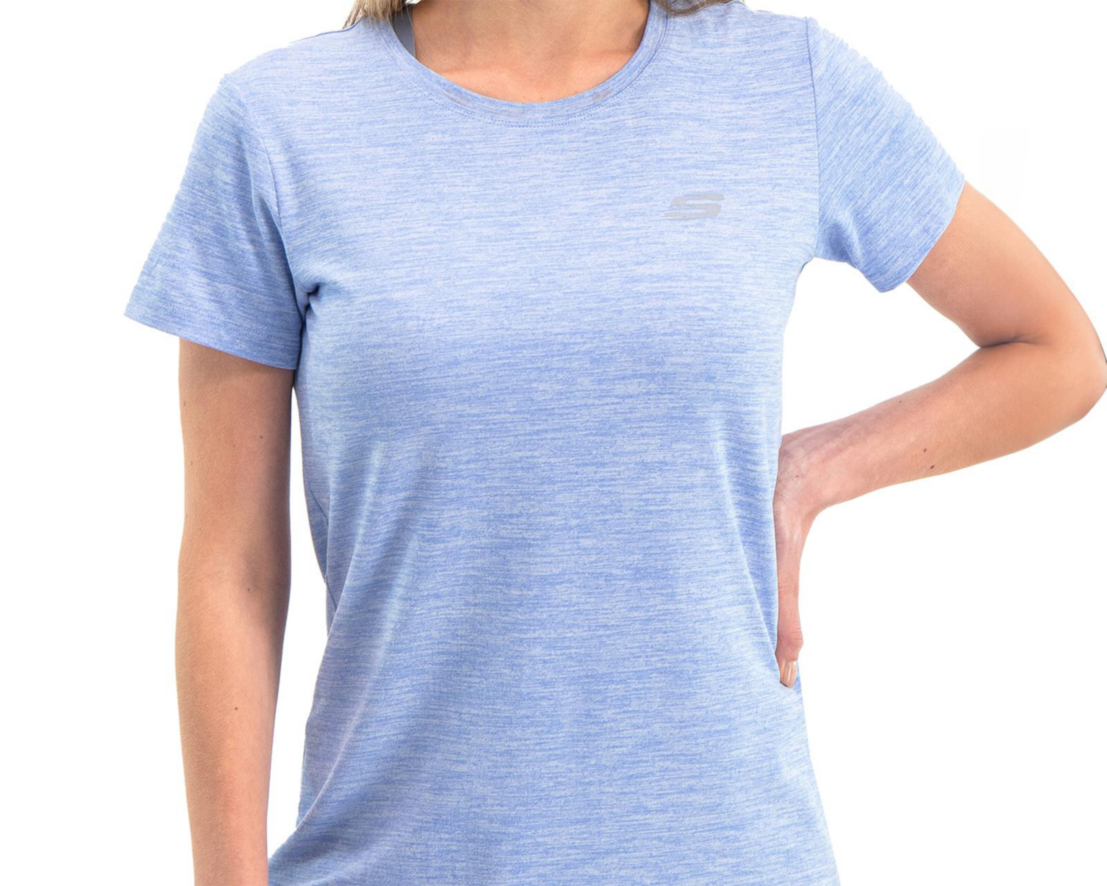 Foto 4 pulgar | Playera Skechers de Entrenamiento para Mujer