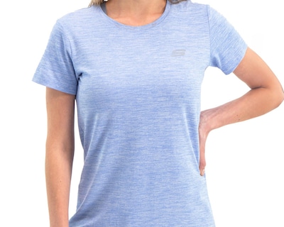 Foto 3 | Playera Skechers de Entrenamiento para Mujer