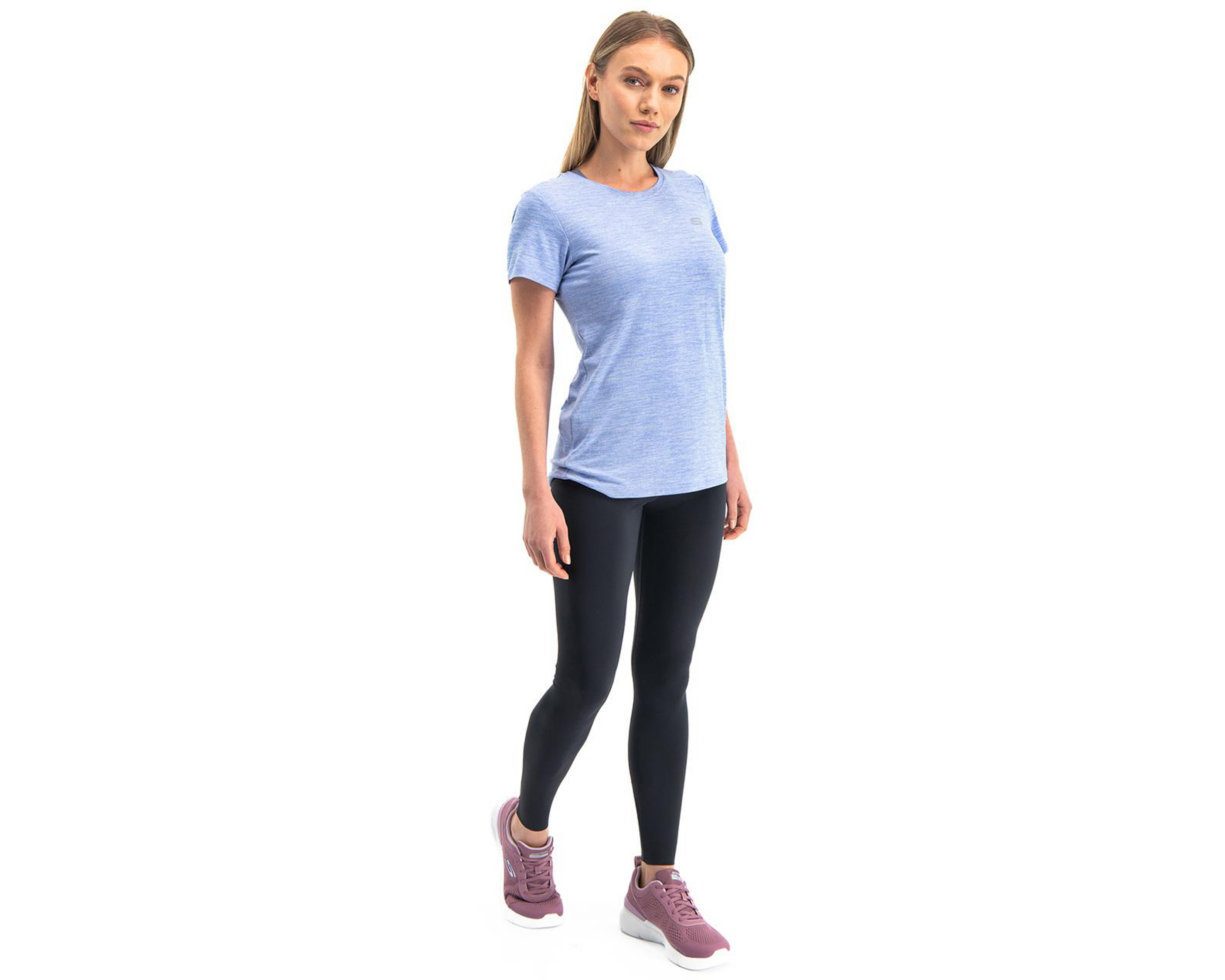 Foto 5 pulgar | Playera Skechers de Entrenamiento para Mujer