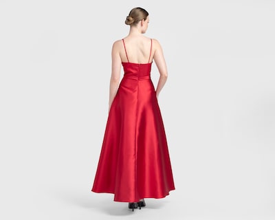Foto 3 | Vestido de Noche Nina Ferre Rojo con Pedrería Largo para Mujer