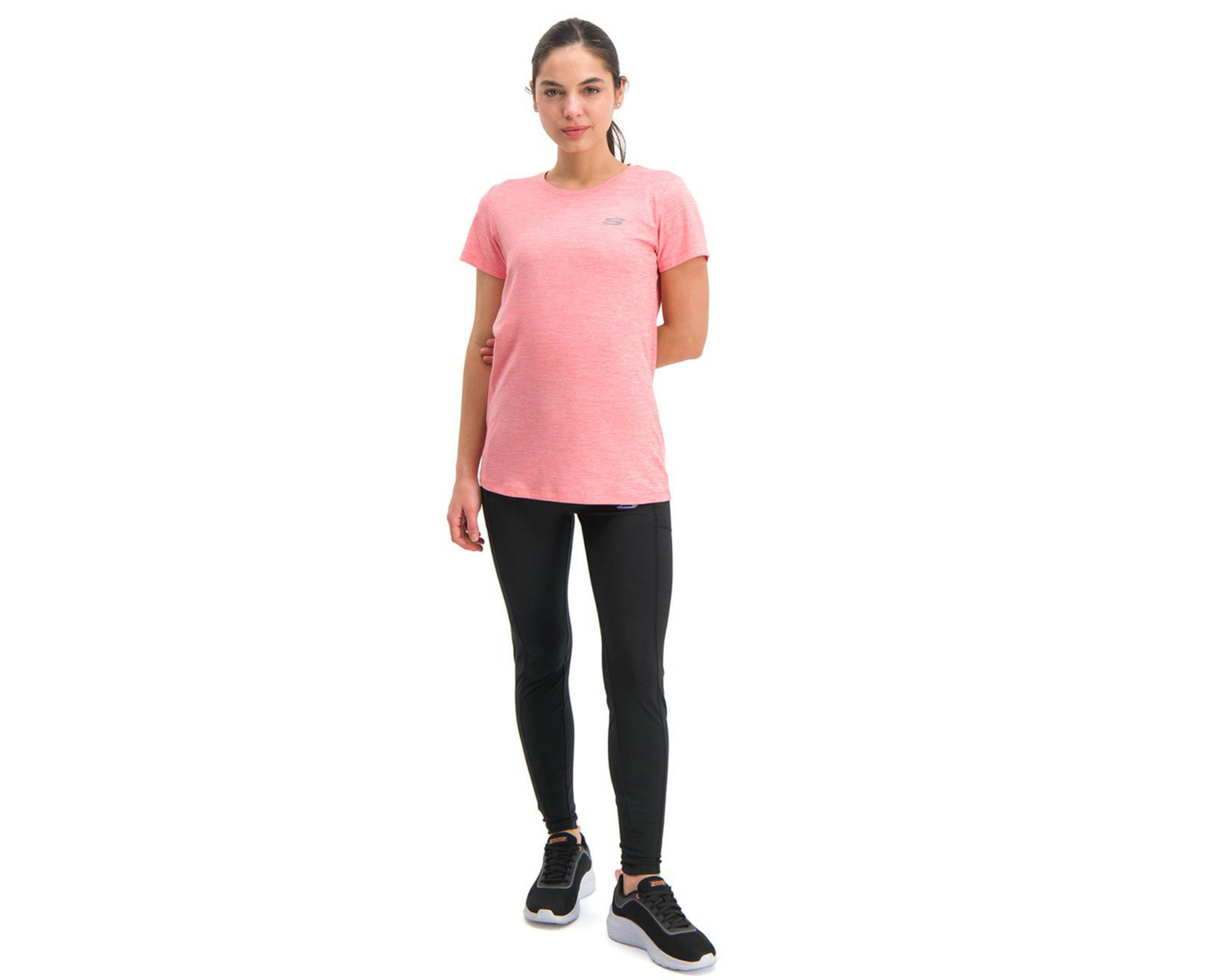 Foto 5 pulgar | Leggings Skechers de Entrenamiento para Mujer