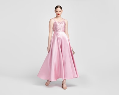 Foto 2 | Vestido de Noche Sienteme Rosa con Lentejuelas Largo para Mujer