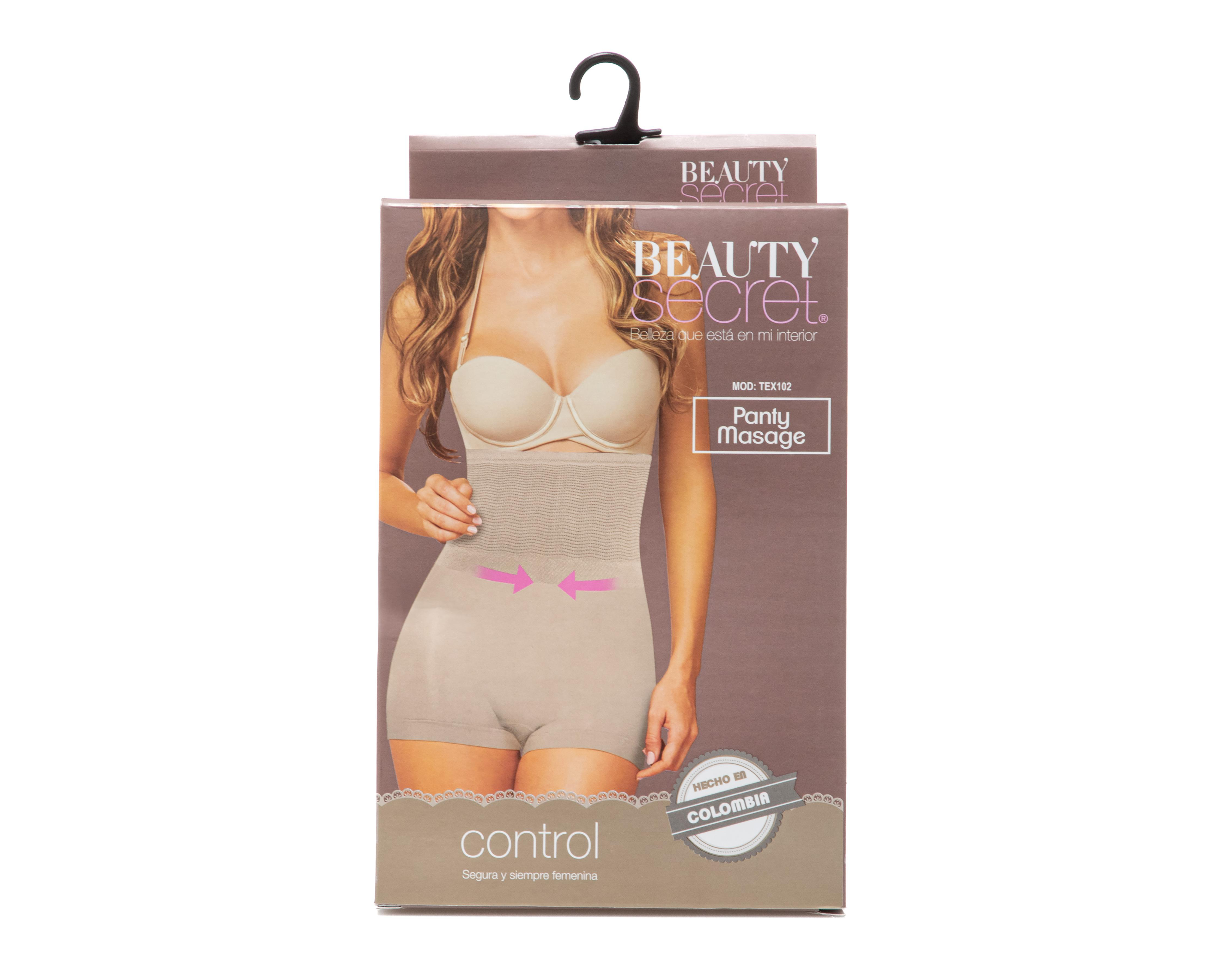 Foto 5 pulgar | Faja tipo Bóxer Beige Beauty Secret